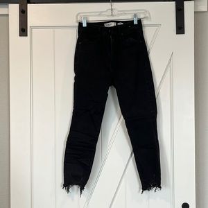 Abercrombie Super Skinny Ankle High Rise Jean